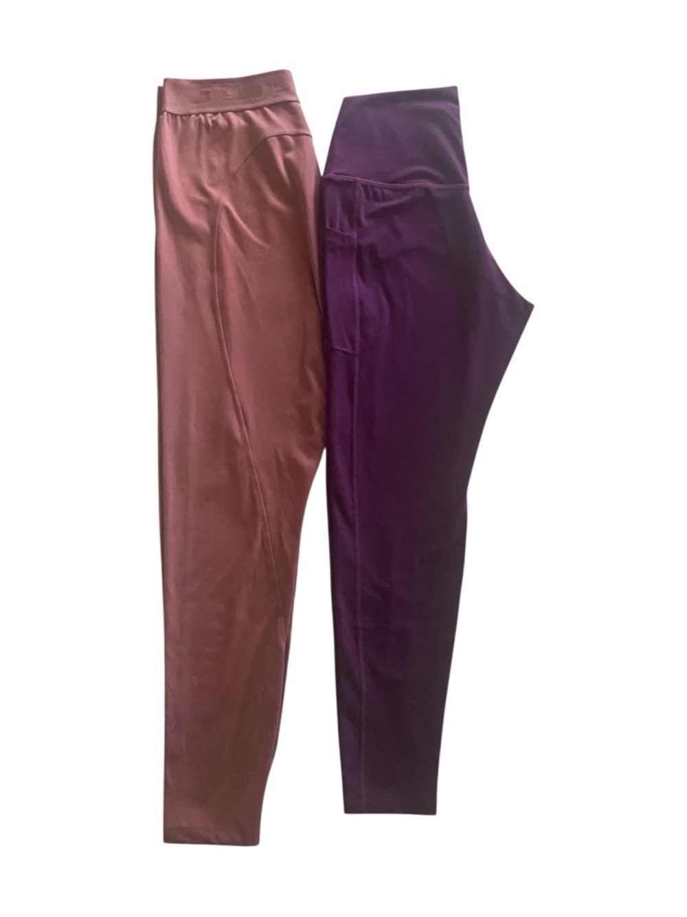 TWO PAIR OF ACTIVE LEGGINGS-PINK VICTORIAS SECRET & COLORFUL KOALA-XL